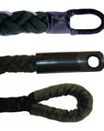 Ravenox Military Fast Rope with FRIES attachment, ready for insertion and extraction operations, displayed in black. (8745128526061)