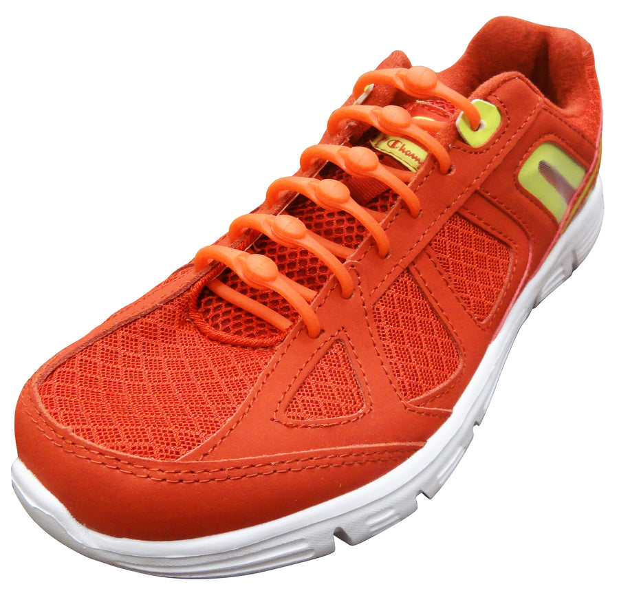 Orange Elastic No Tie Shoelaces - Vibrant and Energetic (8198507823341)