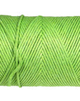 2mm & 3mm Single Strand Cotton Macrame Cord (Lime Green) (8357475352813)