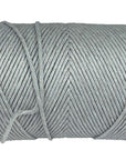 2mm & 3mm Single Strand Cotton Macrame Cord (Pearl Grey) (8357780029677)