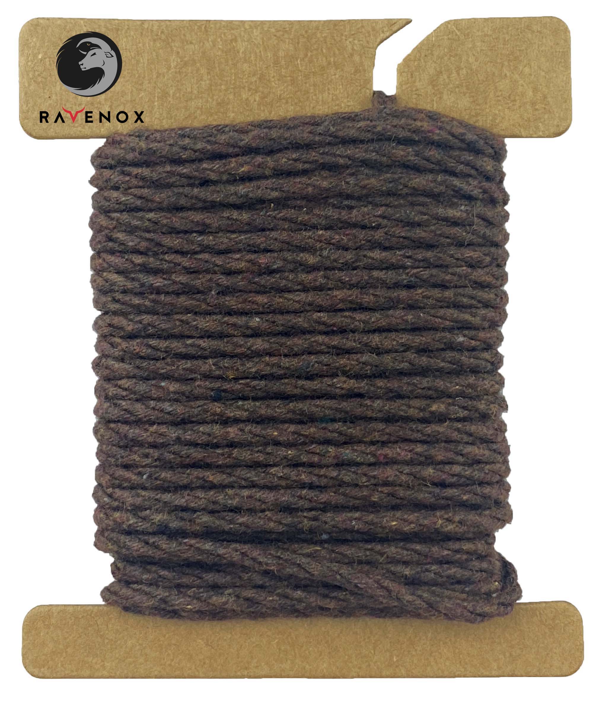 Fermacorda A Molla Craft County - 6,35 Mm, Plastica Dura, Colore Marrone Chiaro (Confezione Da 10 Pezzi)