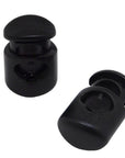 Ravenox Black cord lock toggles toggle stoppers for shoes drawstrings cord cordage rope cords ropes (1301419009)