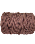 100% Natural Brown Macramé Cotton Cord 3mm x 109 Yard Craft Cord for DIY Crafts Knitting Plant Hangers Yard Twine String Cord Colored Cotton Rope Christmas Wedding Décor (7472510402797)
