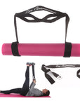 Zen Connection Yoga Mat Sling Harness Carrying Strap With Stretch Strap Loops (3869280833)