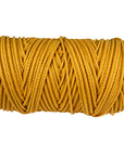 100% Natural Golden Yellow Macramé Cotton Cord 3mm x 109 Yard Craft Cord for DIY Crafts Knitting Plant Hangers Yard Twine String Cord Colored Cotton Rope Christmas Wedding Décor (7472525410541)