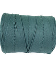 100% Natural Green Macramé Cotton Cord 3mm x 109 Yard Craft Cord for DIY Crafts Knitting Plant Hangers Yard Twine String Cord Colored Cotton Rope Christmas Wedding Décor (7472554115309)