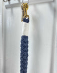 Ravenox Nautical Wristlet Keychains - Cotton Color Navy Blue (7104521208008)