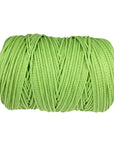 100% Natural Lime Green Macramé Cotton Cord 3mm x 109 Yard Craft Cord for DIY Crafts Knitting Plant Hangers Yard Twine String Cord Colored Cotton Rope Christmas Wedding Décor (7472676700397)