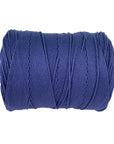100% Natural Navy Blue Macramé Cotton Cord 3mm x 109 Yard Craft Cord for DIY Crafts Knitting Plant Hangers Yard Twine String Cord Colored Cotton Rope Christmas Wedding Décor (7472708976877)