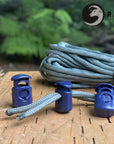 Ravenox Navy Blue Colored cord lock toggles toggle stoppers for shoes drawstrings cord cordage rope cords ropes (1326905921)