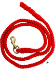 Cotton Lead Ropes & Lead Lines - Red Rope (4455671201882)