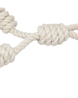Ravenox 100% Organic Cotton Rope Knotted Dog Chew Toys Puppies Play Dental Hygiene (4288353566810)