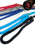 Handmade Cotton Slip Lead Dog Leash (1778149359706)