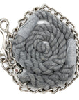 Handmade Cotton Dog Leash with Chain (4459557486682)
