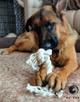 100% Organic Cotton Rope Knotted Dog Chew Toys Puppies Play Dental Hygiene (4288353566810)