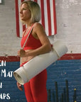 Adjustable Cotton Yoga Mat Carrier (7469718307053)