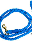 Cotton Lead Ropes & Lead Lines - Turquoise Rope (4455671201882)