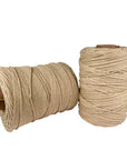 Twisted Cotton Macramé Cord (Tan) (7473000906989)