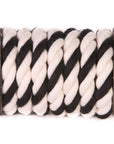 Twisted Cotton Rope (White, White & Black) (393217081384)