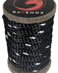 Solid Braid Polyester Rope (Black with Tracer) (4578884321370)