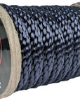 Solid Braid Polyester Rope (Navy Blue) (4578890809434)
