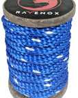 Solid Braid Polyester Rope (Blue with Tracer) (4578889171034)