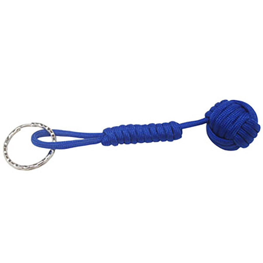 Ravenox Adjustable Monkey Fist Paracord Keychain in Blue (682463745)