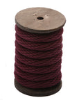 Solid Braid Polypropylene Utility Rope (Burgundy) (6486064961)