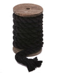 Twisted Chenille Rope (Black) (5722261761)