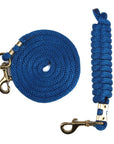 Ravenox Animal Tack Lead Lines | Blue Poly Horse Lead Ropes | Horse Tack (6134200795336)