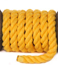 100% Natural Golden Yellow Macramé Cotton Cord 3mm x 109 Yard Craft Cord for DIY Crafts Knitting Plant Hangers Yard Twine String Cord Colored Cotton Rope Christmas Wedding Décor (7472525410541)