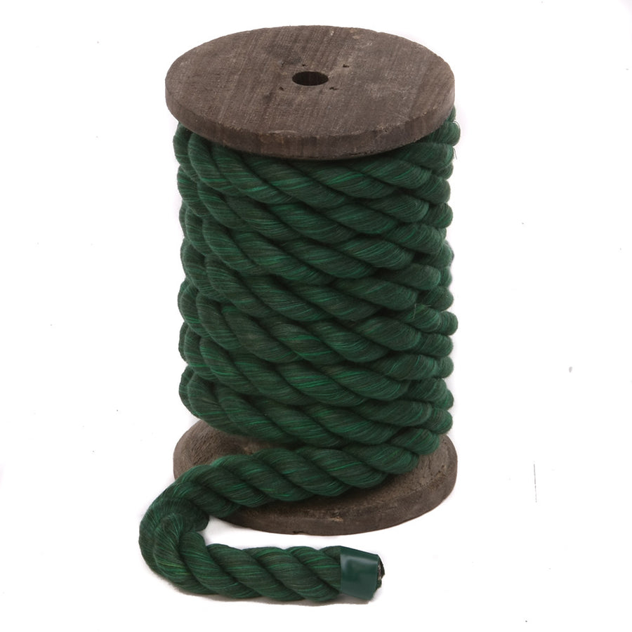 Twisted Cotton Rope (Green) (3868235713)