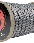 Solid Braid Polyester Rope (Grey) (4578898018394)