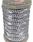Solid Braid Polyester Rope (Grey with Tracer) (4578982068314)