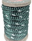 Solid Braid Polyester Rope (Hunter Green with Tracer) (4578986917978)