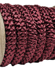 Knit Braid Polyester Rope (Burgundy) (4642199371866)