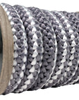 Knit Braid Polyester Rope (Grey with Tracer) (4642381168730)