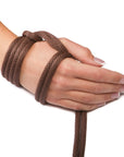 Solid Braid Polypropylene Utility Rope (Brown) (6485893185)