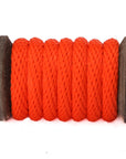 Solid Braid Polypropylene Utility Rope (Orange) (6485952449)