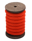 Solid Braid Polypropylene Utility Rope (Orange) (6485952449)