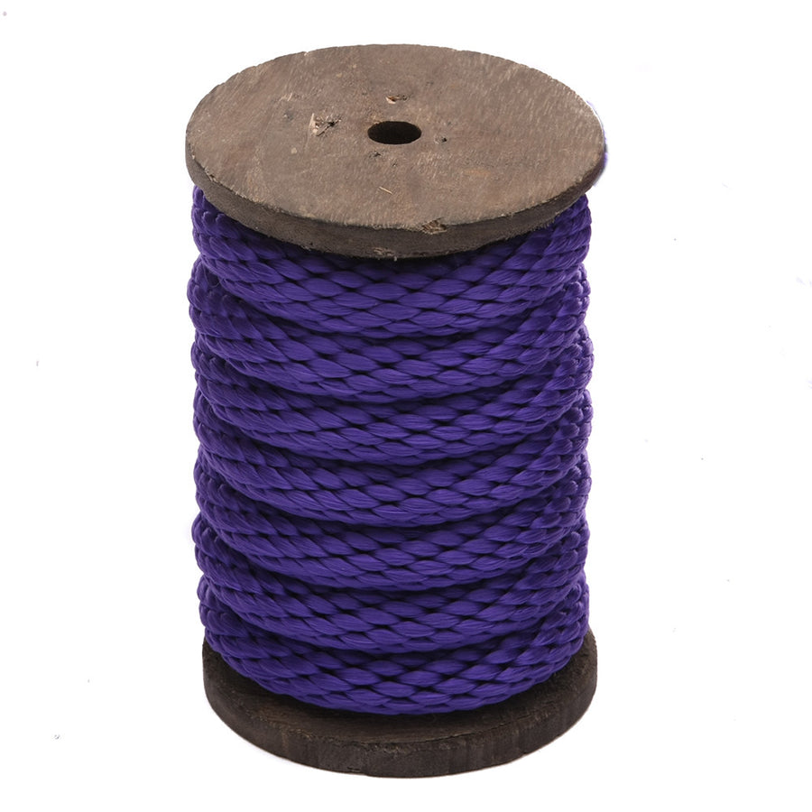 Solid Braid Polypropylene Utility Rope (Purple) (6486166529)