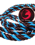 Twisted Polypropylene Rope (Black, Black & Sky Blue) (1920570392666)