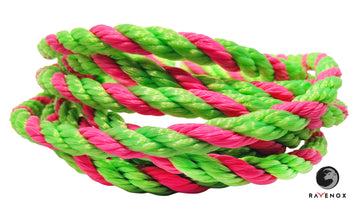 Twisted Polypropylene Rope (Lime, Lime & Hot Pink) (1920594182234)