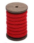 Solid Braid Polypropylene Utility Rope (Red) (6486129409)