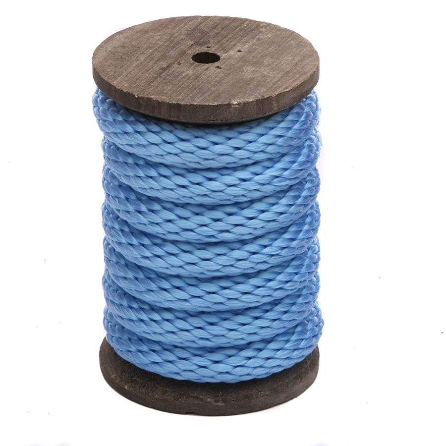 Solid Braid Polypropylene Utility Rope (Sky Blue) (6486102849)