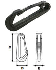 Wingless Snaphook Bungee Hooks (696823105)