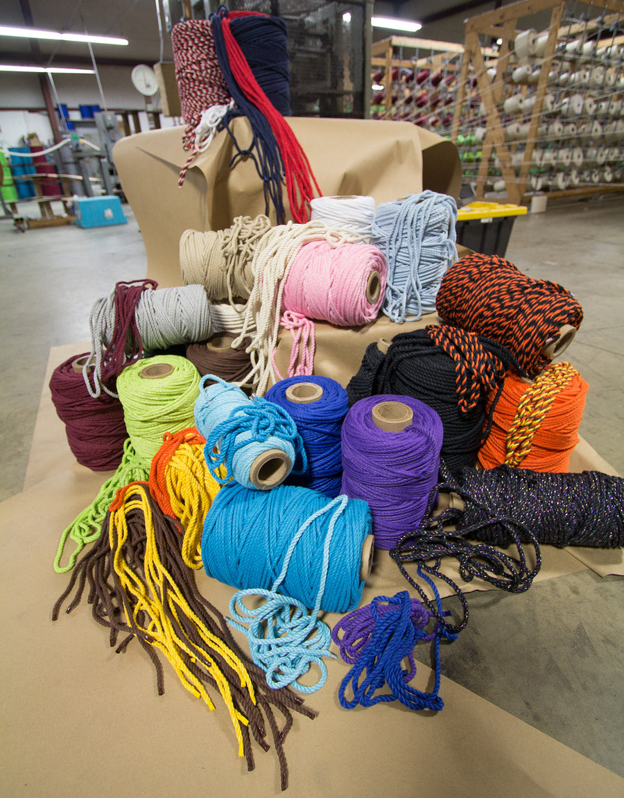 How 1/4-inch Twisted Cotton Rope is Made