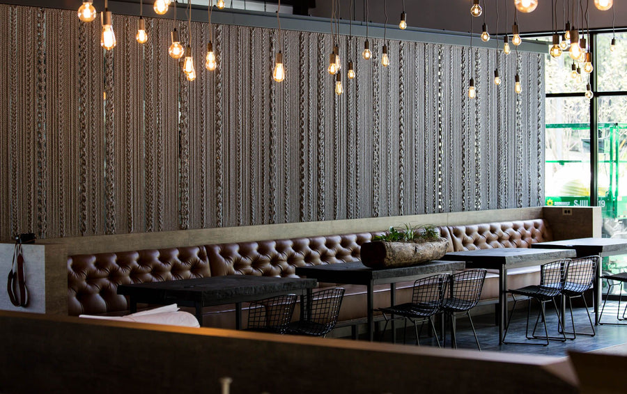 Atlanta Cafe Integrates Ravenox Rope into Interior Design