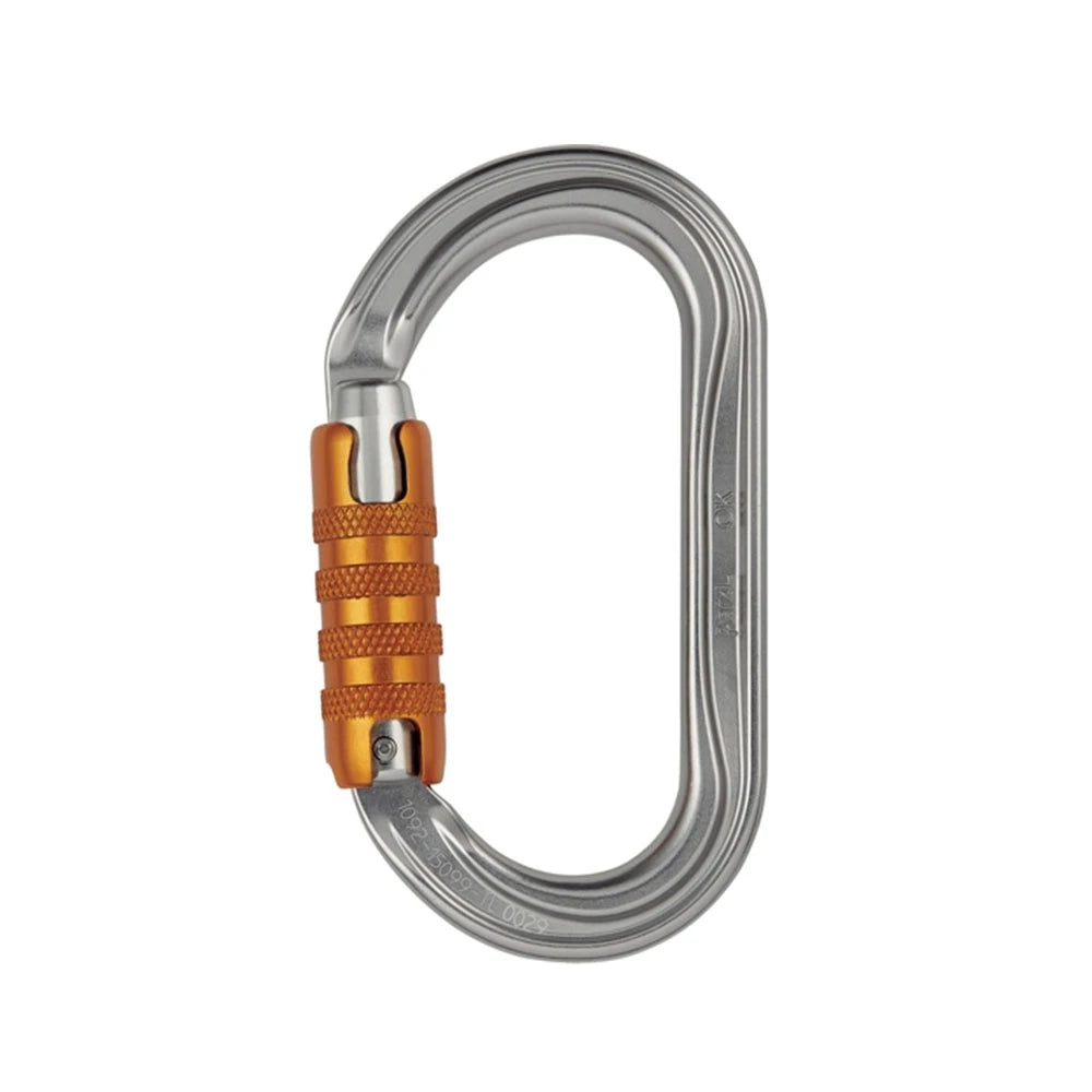 Petzl OK Locking Carabiner - Gray - M33A TL