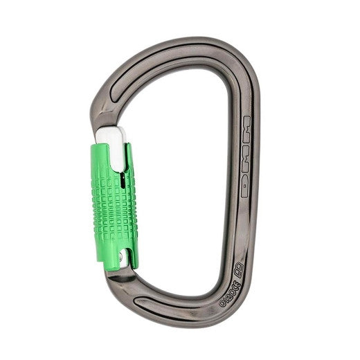 DMM Ultra D Locksafe Carabiner - Titanium Color - A337
